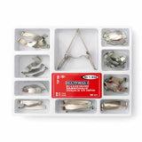 Dental Matrix Set 36-teilig – Sattelkonturierte Metallmatrizen 50µm mit Federclip – Klasse II Universal Kit