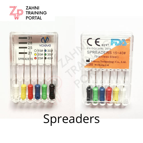 Spreaders Wurzelkanalbehandlung Instrumente
