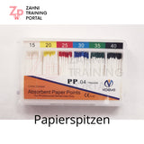 Papierspitzen Wurzelkanalbehandlung Instrumente